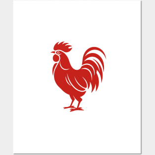 Rooster Posters and Art